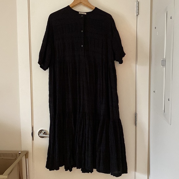 [SOLD 💫] Black Crane Tent dress - Picture 5 of 8